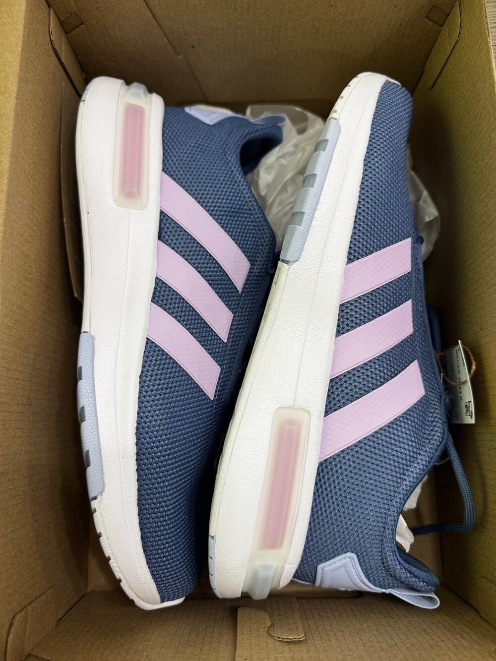 adidas Kids' Racer TR23 Youth Size 7 Blue Lilac Running Shoes